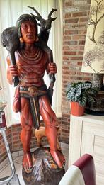 Houten indiaan, Antiek en Kunst, Ophalen