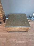 Salontafel in Oost-Indische stijl, Huis en Inrichting, Ophalen, 50 tot 100 cm, Vierkant, 50 tot 100 cm