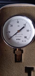 Controle gasdrukmeter 60 mbar, Ophalen of Verzenden, Nieuw