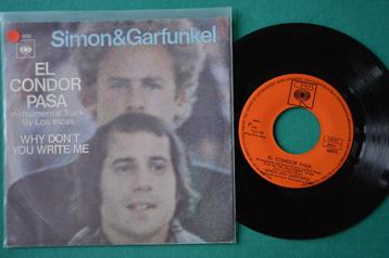 Simon & Garfunkel – El Condor Pasa (1) - vinyl singel beschikbaar voor biedingen