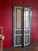 Dubbele massieve deur, Chambranle de porte, Enlèvement, Utilisé, Bois