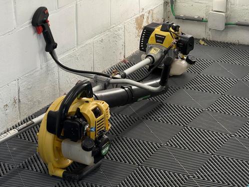 PowerPlus benzine kantmaaier + bladblazer (4-takt), Tuin en Terras, Grastrimmers, Benzine, Ophalen