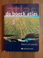 Atlas de boeck (Tibau - Mens en aarde), Livres, Livres scolaires, Tibau, Utilisé, Enlèvement ou Envoi, Géographie