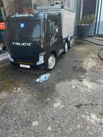 Elektrische kindervrachtauto met oplegger 4x4, Ophalen, Zo goed als nieuw