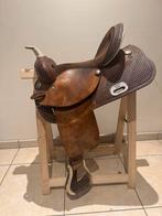 Western zadel - Full Quarter - zitmaar 15.1/2, Dieren en Toebehoren, Ophalen, Zo goed als nieuw, Western