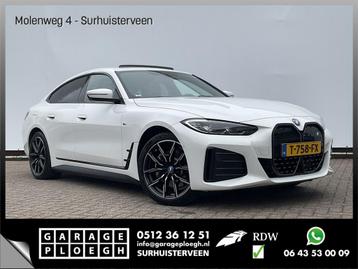 BMW i4 eDrive40 High Executive M-Sport 84 kWh Pano Leder Hud beschikbaar voor biedingen