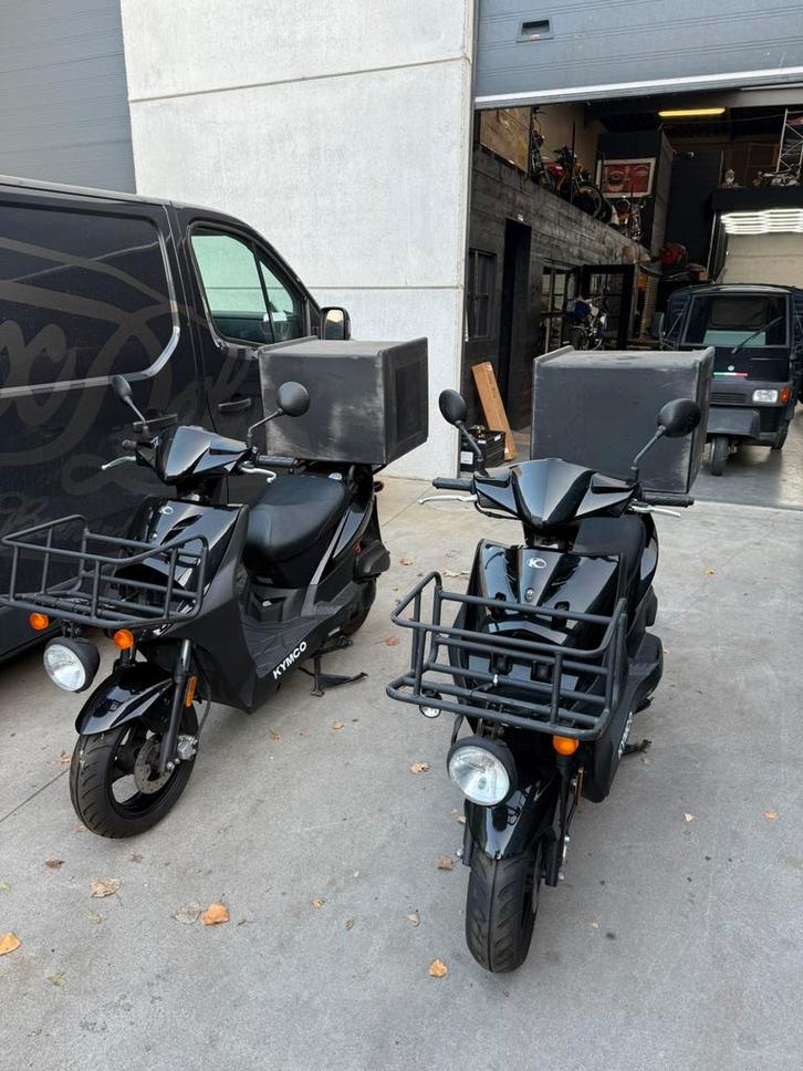 Kymco delivery takeaway scooters, Fietsen en Brommers, Scooters | Kymco, Zo goed als nieuw, Ophalen
