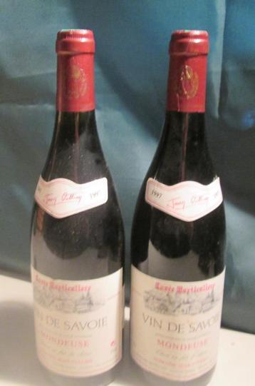 2x Vin de Savoie - Mondeuse - 1997 beschikbaar voor biedingen