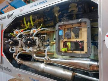 Moteur en ligne QJ 26cc x2 bateau rc, Hobby & Loisirs créatifs
