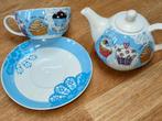 Nieuw thea setje, Enlèvement ou Envoi, Neuf, Porcelaine, Tasse(s) et/ou soucoupe(s)