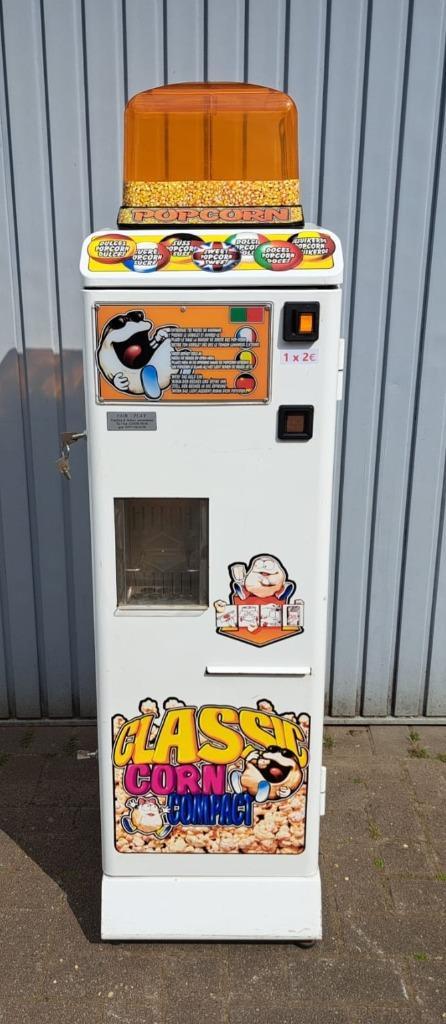Popcornmachine Popcorn automaat, Verzamelen, Automaten | Overige, Gebruikt, Ophalen