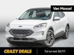 Ford Kuga Titanium PHEV - Panoramisch dak - Camera, Auto's, Ford, Zwart, 4 cilinders, 35 g/km, Wit