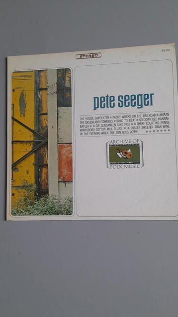 Pete Seeger - archives de musique folklorique