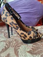 Leopard plateau pumps, Kleding | Dames, Schoenen, Ophalen of Verzenden, Zo goed als nieuw, Pumps