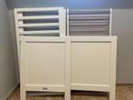Bopita Babybed 60x120 Wit, Kinderen en Baby's, Kinderkamer | Bedden, Ophalen, Gebruikt, 70 tot 85 cm, Lattenbodem