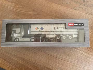 WSI Becatrans Daf XF super space cab met trailer, Enlèvement ou Envoi, Neuf, Bus ou Camion, Wsi