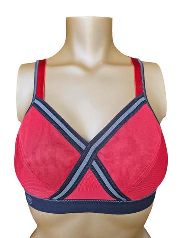 Anita Care sport bh rood XControl soft cup geen beugel 75C