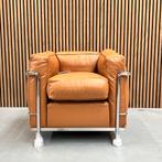 Cassina LC2 - Le Corbusier Cognac leder dons, Envoi, Neuf, Cuir