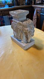Statue moderne d'éléphant en bon état, Comme neuf, Enlèvement ou Envoi