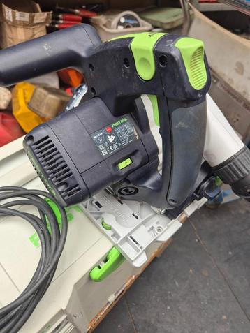 Scie plongeante Festool TS 55 REBQ-Plus avec systaine, Enlèvement, Comme neuf, Scie plongeante, Festool