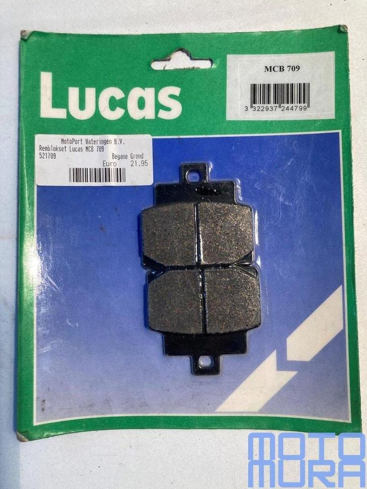 TRW MCB709 remblokken set Aprilia Scarabeo Habana Leonardo M, Motoren, Onderdelen | Overige, Nieuw, Ophalen of Verzenden