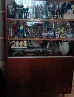 ✓PRACHTIGE SCANDINAVISCHE ? MEUBELS VINTAGE VITRINE Goed sta, Ophalen