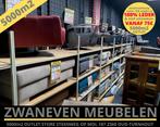 NIEUWE uitverkoop van poefjes, hockers in ECHT LEDER en stof, Ophalen of Verzenden, Zo goed als nieuw, Rond, Metaal