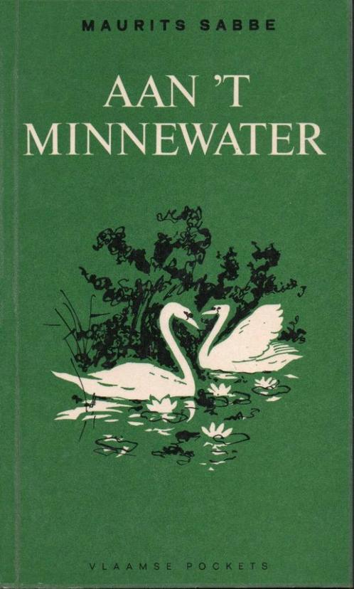 AAN 'T MINNEWATER - MAURITS SABBE (VLAAMSE POCKET NR 191), Boeken, Literatuur, Gelezen, België, Ophalen of Verzenden