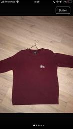 Stussy wijnrode sweater maat S, Kleding | Heren, Truien en Vesten, Ophalen, Stussy, Zo goed als nieuw, Rood