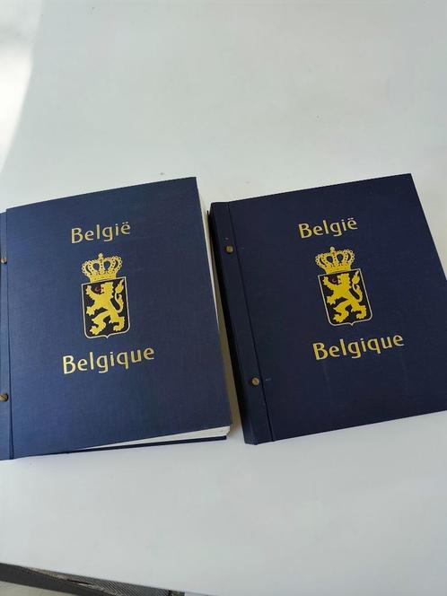 2 albums met postzegels België, Postzegels en Munten, Postzegels | Europa | België, Overig, Overig, Gestempeld, Ophalen