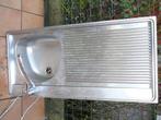gootsteen - spoeltafel inox met mengkraan, Huis en Inrichting, Keuken | Keukenelementen, Ophalen, 100 tot 150 cm, 50 tot 100 cm