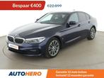 BMW 5 Serie 530 530e Sport Line (bj 2018, automaat), Auto's, BMW, Achterwielaandrijving, Euro 6, Blauw, Leder