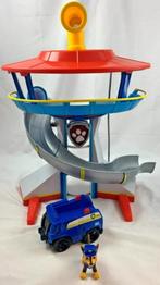 Paw Patrol Lookout hoofdkwartier met Chase figuur en auto, Verzenden, Zo goed als nieuw