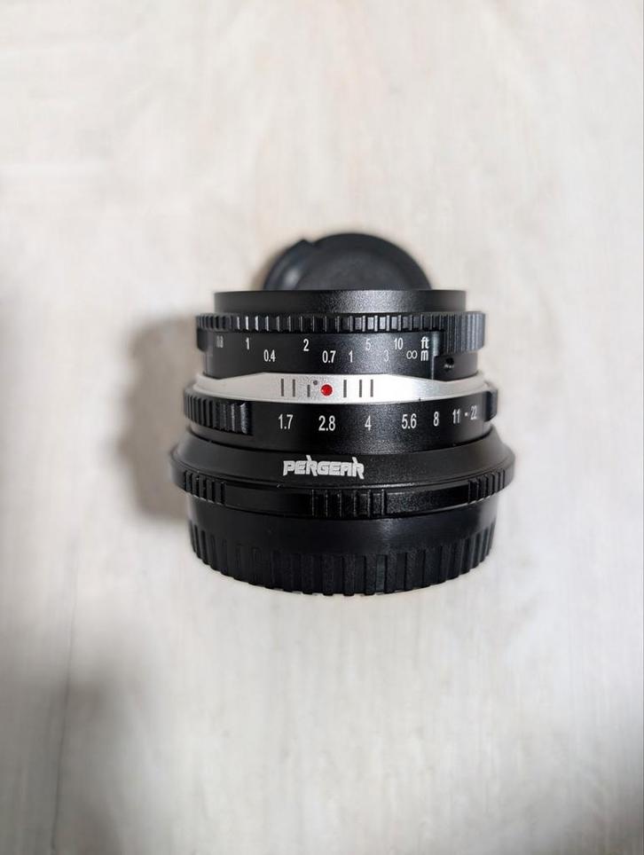Pergear 25mm 1.7 (équivalent Fujifilm 23mm), Audio, Tv en Foto, Fotografie | Professionele apparatuur, Zo goed als nieuw