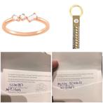 Swarovski ring + sleutelhanger, Handtassen en Accessoires, Ringen, Nieuw, Ophalen of Verzenden