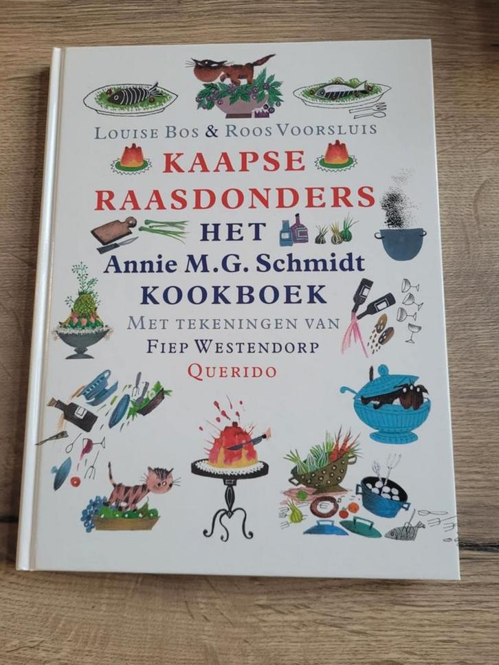 Kookboek : kaapse raasdonders / Annie M.G Schmidt, Boeken, Kookboeken, Zo goed als nieuw, Ophalen of Verzenden