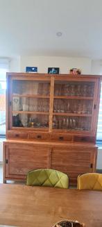 Vaisselier en teck, Antiek en Kunst, Antiek | Meubels | Kasten, Ophalen