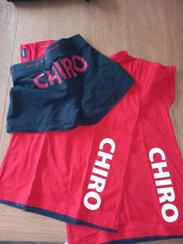 Chiro t-shirts + short (140 + 152 + 2xs)