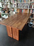 Teak eettafel 180 x 90 cm, Huis en Inrichting, Ophalen, Gebruikt, Teakhout, 50 tot 100 cm