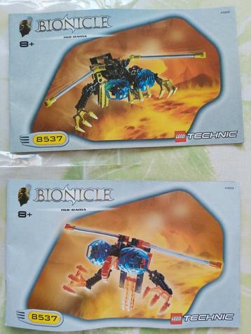 Lego Technic Bionicle 8537 Nui-Rama vert et orange 