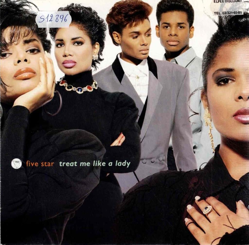 vinyl  7"   -   Five Star – Treat Me Like A Lady, Ophalen of Verzenden, Overige formaten