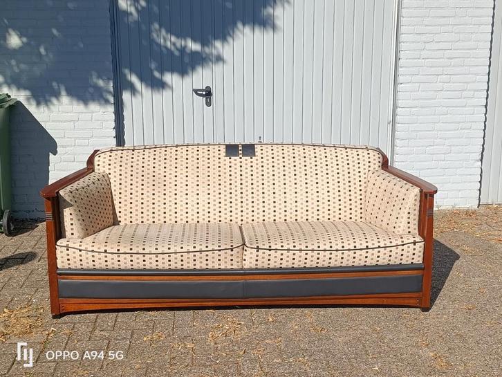 Art deco schuitema bank, Antiek en Kunst, Antiek | Meubels | Stoelen en Sofa's, Ophalen