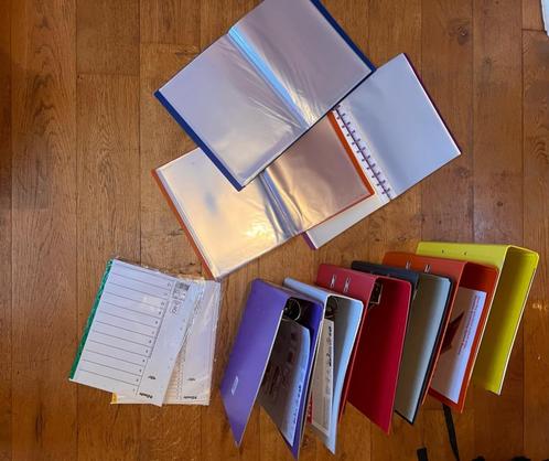 Pakket Materiaal voor school of kantoor kaften schriften, Diversen, Schoolbenodigdheden, Nieuw, Ophalen of Verzenden
