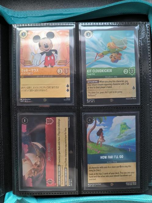 Disney Lorcana promo kaarten - P1 - P2 - NM, Hobby en Vrije tijd, Verzamelkaartspellen | Overige, Nieuw, Meerdere kaarten, Ophalen of Verzenden