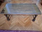Salontafel in eik, Huis en Inrichting, Tafels | Salontafels, Ophalen, 100 tot 150 cm, Eikenhout, 50 tot 100 cm
