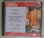 Berg Lulu klassieke cd, Cd's en Dvd's, Cd's | Klassiek, Ophalen of Verzenden, Modernisme tot heden, Zo goed als nieuw, Opera of Operette
