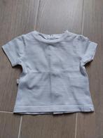 Set t-shirt + jumpsuit zomer - baby meisje - wit/grijs - maa, Kinderen en Baby's, Meisje, Ophalen of Verzenden, Zo goed als nieuw