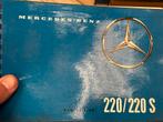 Gebruikershandleiding 220 Mercedes-Benz, Ophalen of Verzenden