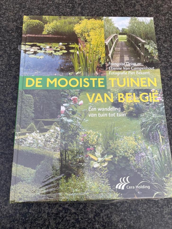 Boek "De mooiste tuinen van België", Livres, Maison & Jardinage, Neuf, Conception de jardin, Enlèvement ou Envoi
