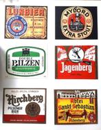6 verschillende bieretiketten, Verzamelen, Biermerken, Gebruikt, Ophalen of Verzenden